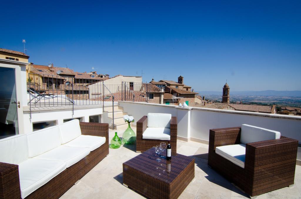 Montepulciano Stazione Dimora Dell'Erbe Apartment חדר תמונה
